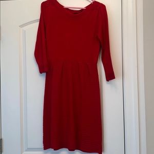 The Limited Red Sweater Dress, Size Small
